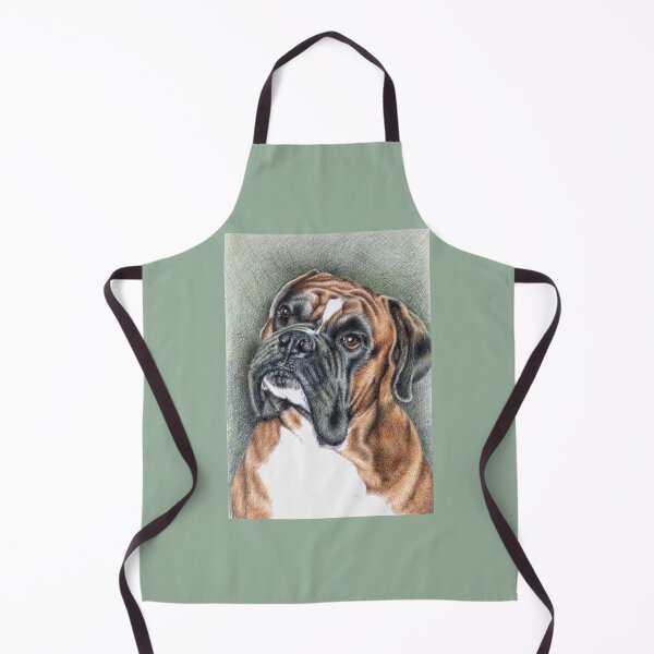 Item preview, The Boxer Portrait designed and sold by Arts & Dogs.