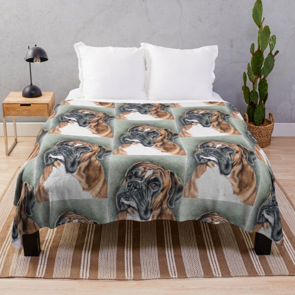 Item preview, The Boxer Portrait designed and sold by Arts & Dogs.