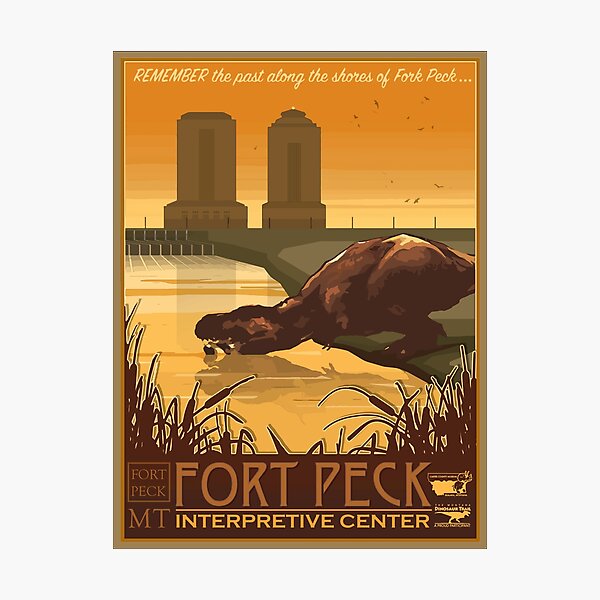 Item preview, Fort Peck Interpretive Center designed and sold by MTDinoTrail.
