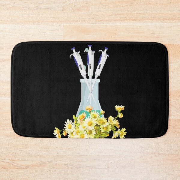 Item preview, DAISY CHEMISTRY FLASK WITH PIPETTES MEDICAL LABORATORY SCIENTIST designed and sold by Hippiesole.