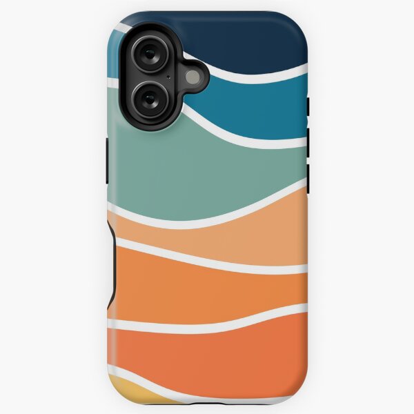 Item preview, Retro style colorful waves designed and sold by BattaAnastasia.