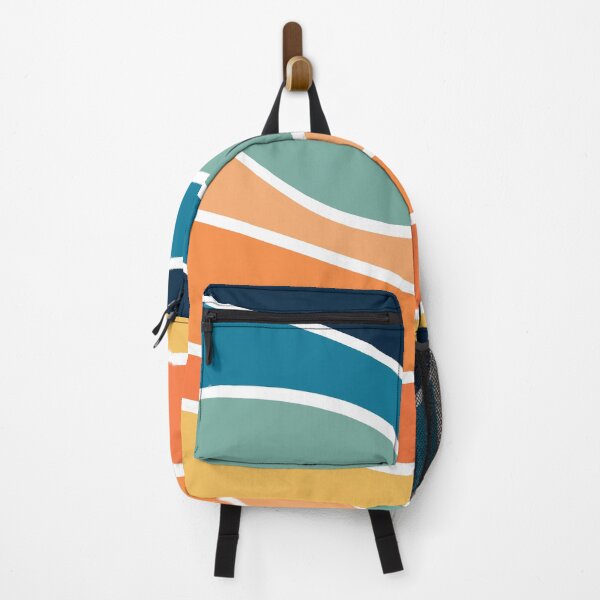 Item preview, Retro style colorful waves designed and sold by BattaAnastasia.
