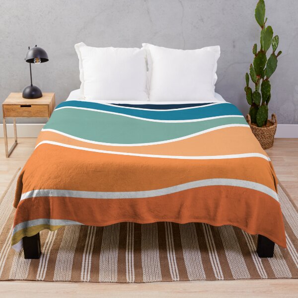 Item preview, Retro style colorful waves designed and sold by BattaAnastasia.