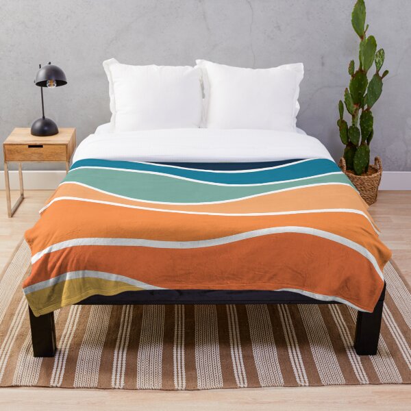 Item preview, Retro style colorful waves designed and sold by BattaAnastasia.