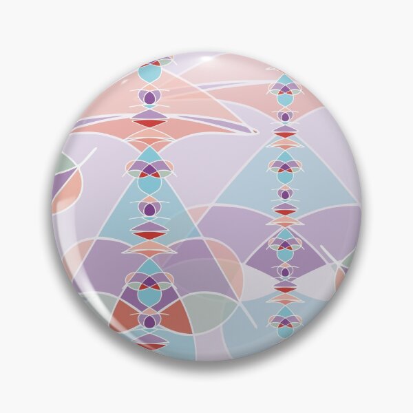 Item preview, Chain of Colorful Shapes No. 10-05 designed and sold by SterreStudio.