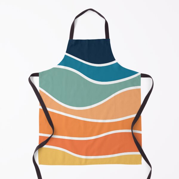 Item preview, Retro style colorful waves designed and sold by BattaAnastasia.