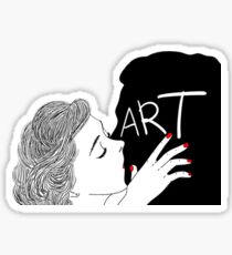 Pegatina Art Hoe