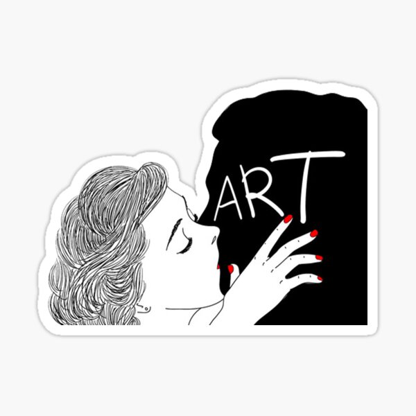 Art Hoe Sticker