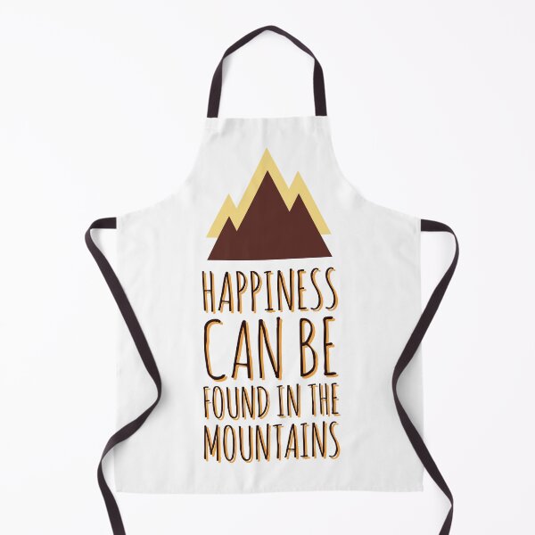 Item preview, HAPPINESS CAN BE FOUND IN THE MOUNTAINS - MOUNTAIN - HAPPINESS - COOL designed and sold by Tropical Blood.
