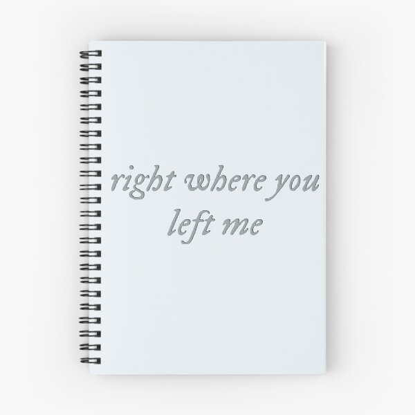 Item preview, right where you left me title designed and sold by crownyart.