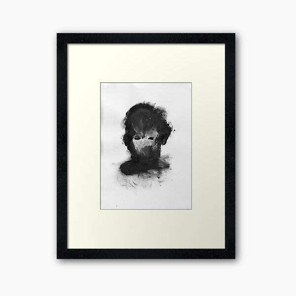 Sin Valor / Escala Gris / 2016 Framed Art Print