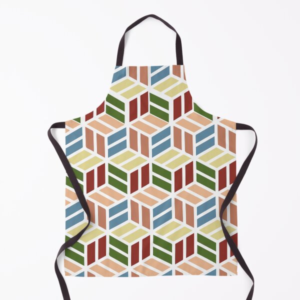 Artikelvorschau, Buntes Liniengittermuster Abstraktes geometrisches Design Männer Frauen Geschenke entworfen und verkauft von yellowideas.