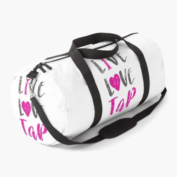 Item preview, Live Love Tap with pink heart. tap dancing design. The best fun gift for any dancer! tap dance art, #tapdanceart, tap fam designed and sold by TAP-DANCE-ART.
