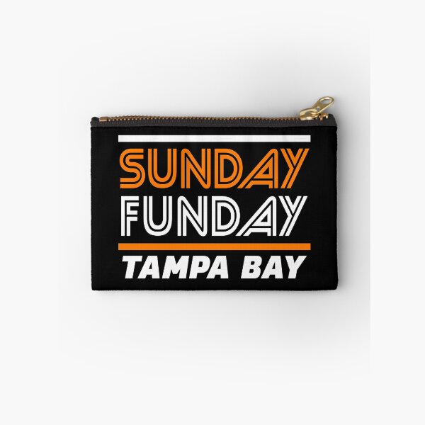 Item preview, Vintage Sunday Funday Tampa Bay Football Team Gameday Orange Art Sport Buccaneers Gifts designed and sold by JamesCarthyArt.