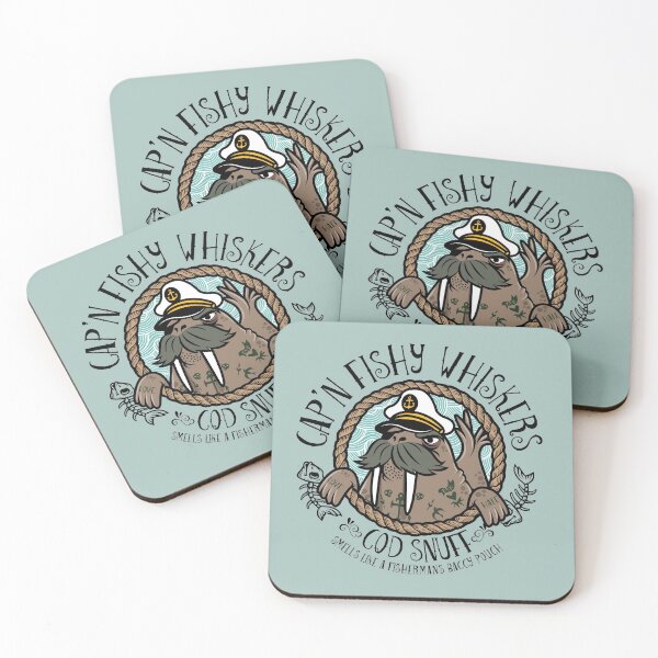 Item preview, Fishy Whiskers Cod Snuff designed and sold by Rob Stephens.