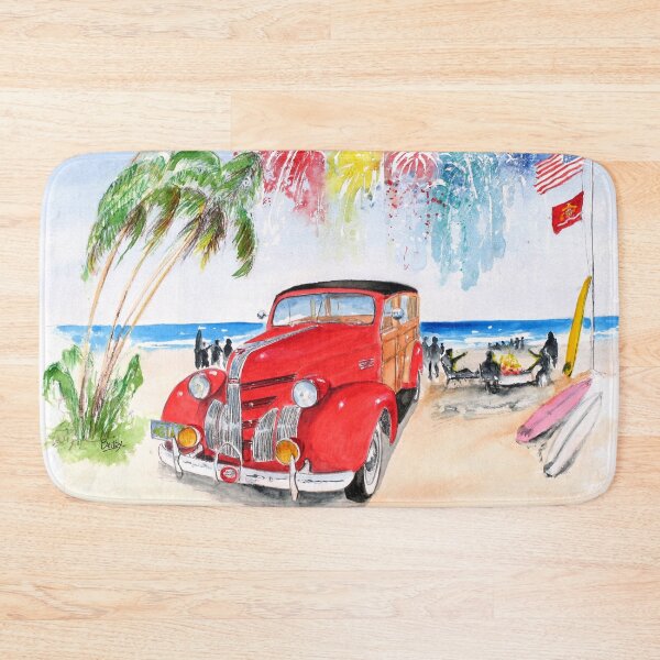 Item preview, 1939 Pontiac Woody:  On San Onofre State Beach (Trestles)  designed and sold by Rob Beilby.
