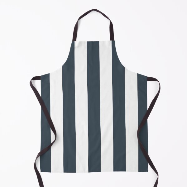 Item preview, Medium CHARCOAL GREY and WHITE Vertical STRIPES designed and sold by RachelMacht.