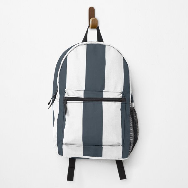 Item preview, Medium CHARCOAL GREY and WHITE Vertical STRIPES designed and sold by RachelMacht.