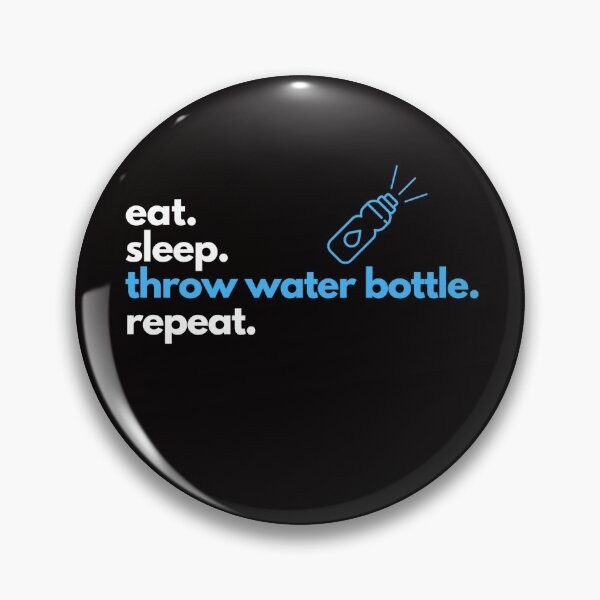 Item preview, Football Manager Throw Water Bottle designed and sold by eutonyclothing.