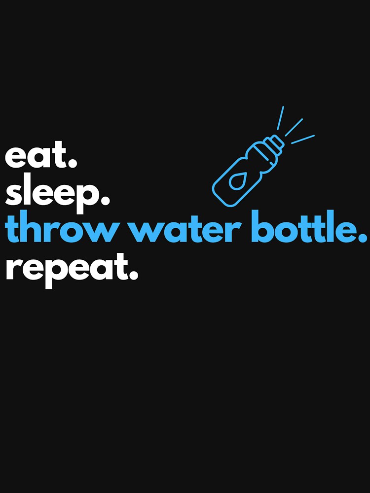 "Football Manager Throw Water Bottle" Tshirt for Sale by