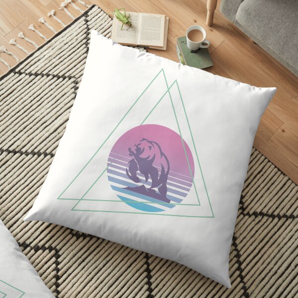 Bear Fever Dream Floor Pillow