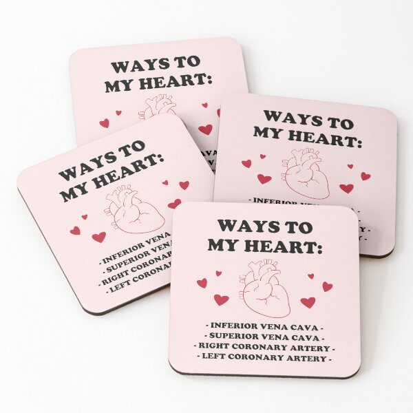 Item preview, Ways To My Heart - Funny Cardiology  designed and sold by GasparArts.