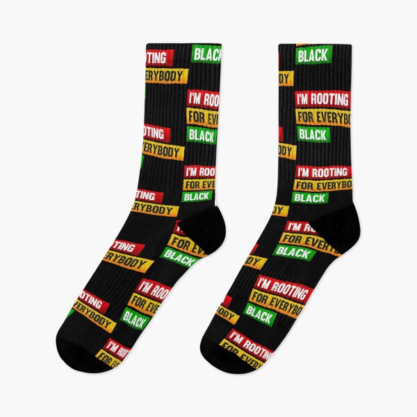 Item preview, I'M ROOTING FOR EVERYBODY BLACK | ISSA RAE  designed and sold by kindxinn.