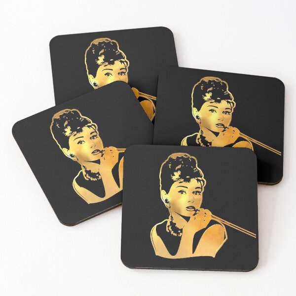 Artikelvorschau, Audrey Hepburn | Gold Serie | Pop-Art entworfen und verkauft von williamcuccio.