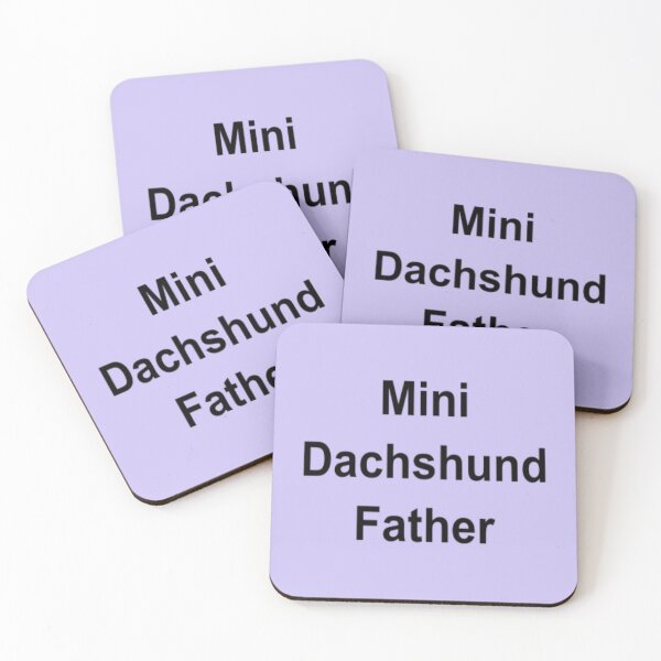 Item preview, Mini Dachshund Father designed and sold by Pct4.