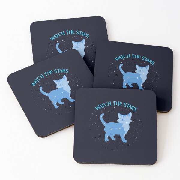 Item preview, Night Sky Cat Walk designed and sold by ShineEyePirate.
