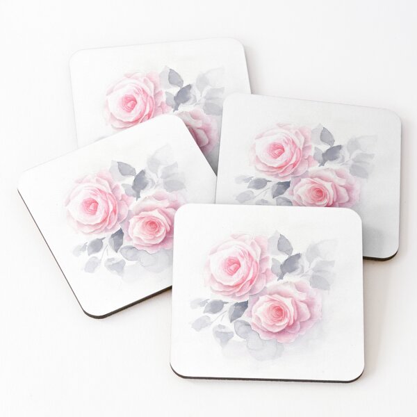 Item preview, Nichole_art: Pink roses designed and sold by NicholeArtworks.