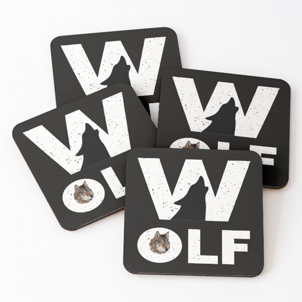 Item preview, I Love Wolf, Logo Wolf designed and sold by virilamissa.