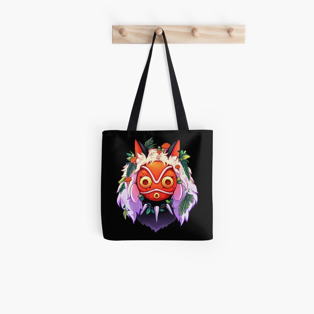 Forest Princess Mask Tote Bag