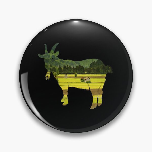 Item preview, Goat Silhouette Farm Graphic Goats Farmer designed and sold by zcecmza.