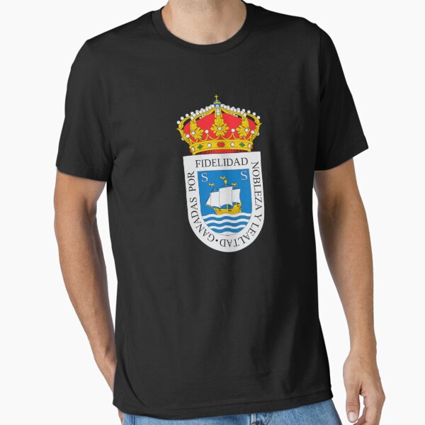 Vista previa del artículo con la obra «bandera escudo donostia san sebastian», diseñado y vendido por Original1977.