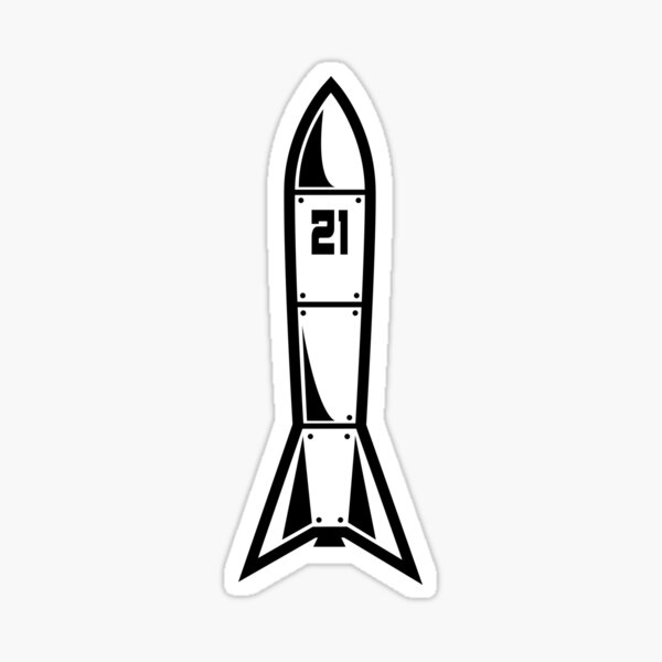 Norminal Angry Meme Sticker Rocket Launch Vinyl Decal -  Sweden