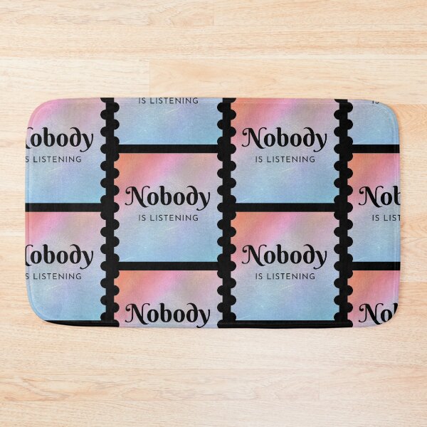 Item preview, Nobody Is Listening, Sticker designed and sold by GionaSophia.