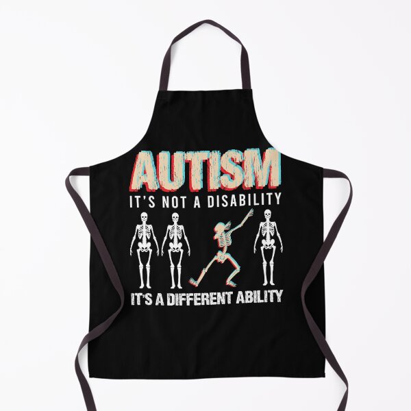 Item preview, Autism It's Not A Disability It's A Different Ability Bones Raise Awareness Autistic ASD Autism Spectrum Disorder designed and sold by shirti.