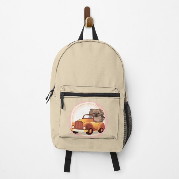 Item preview, Pekingese Dog driving Car designed and sold by artmuvz.