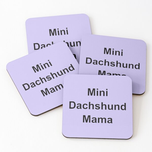 Item preview, Mini Dachshund Mama designed and sold by Pct4.