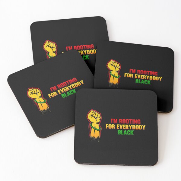 Item preview, I'M ROOTING FOR EVERYBODY BLACK | ISSA RAE  designed and sold by kindxinn.