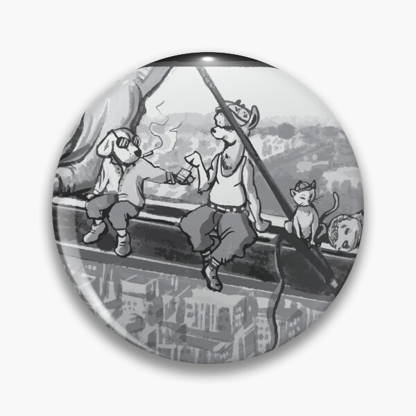 Item preview, Skyscraper animals construction workers designed and sold by Piztees.