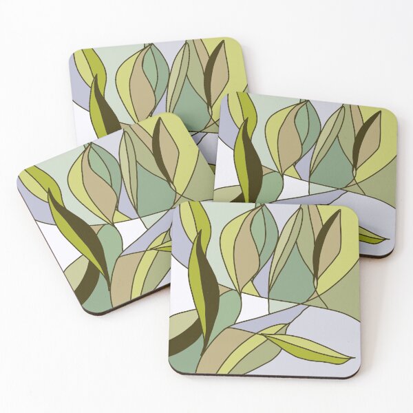 Item preview, Magical Abstract Leaves Pattern Design Art designed and sold by NancyMerkle.