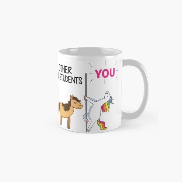 Awesome Unicorn Gift For PHD Student Classic Mug