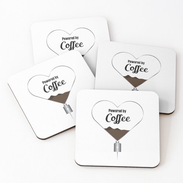 Item preview, Powered By Coffee designed and sold by Printend _.