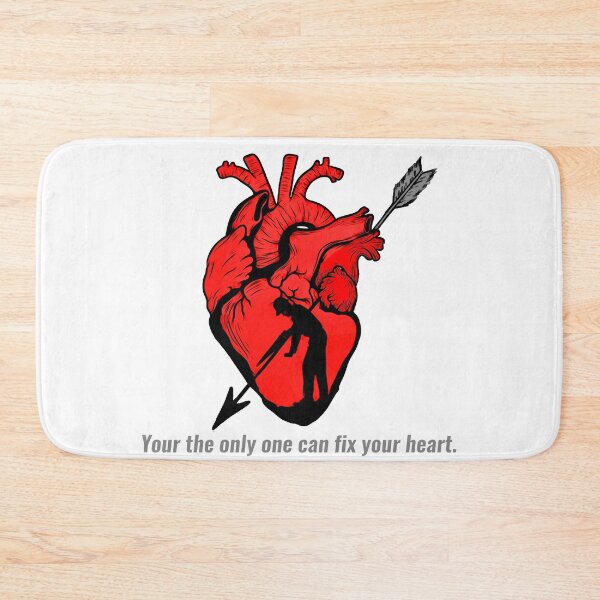 Item preview, only you can fix your heart designed and sold by MXanwar.
