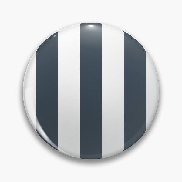 Item preview, Medium CHARCOAL GREY and WHITE Vertical STRIPES designed and sold by RachelMacht.