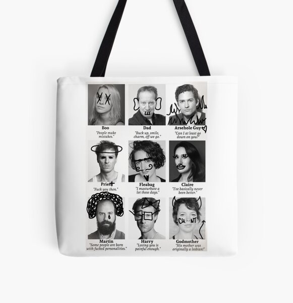 Vista previa del artículo con la obra «Clase de Fleabag», diseñado y vendido por fleabagmemes.