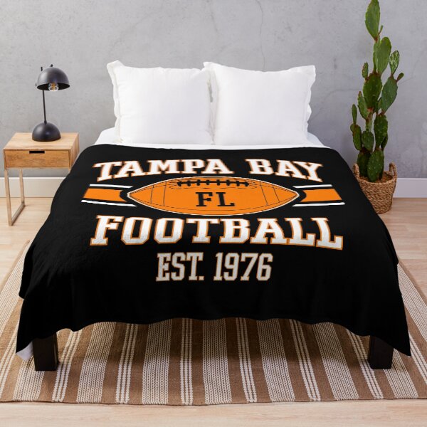 Item preview, Vintage Tampa Bay Football Team Orange White Art Gameday Goalline Sport Buccaneers Gifts designed and sold by JamesCarthyArt.