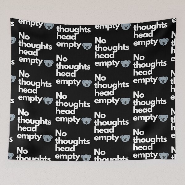 Item preview, No Thoughts Head Empty, Funny Koala, Design. designed and sold by Artomobiles.